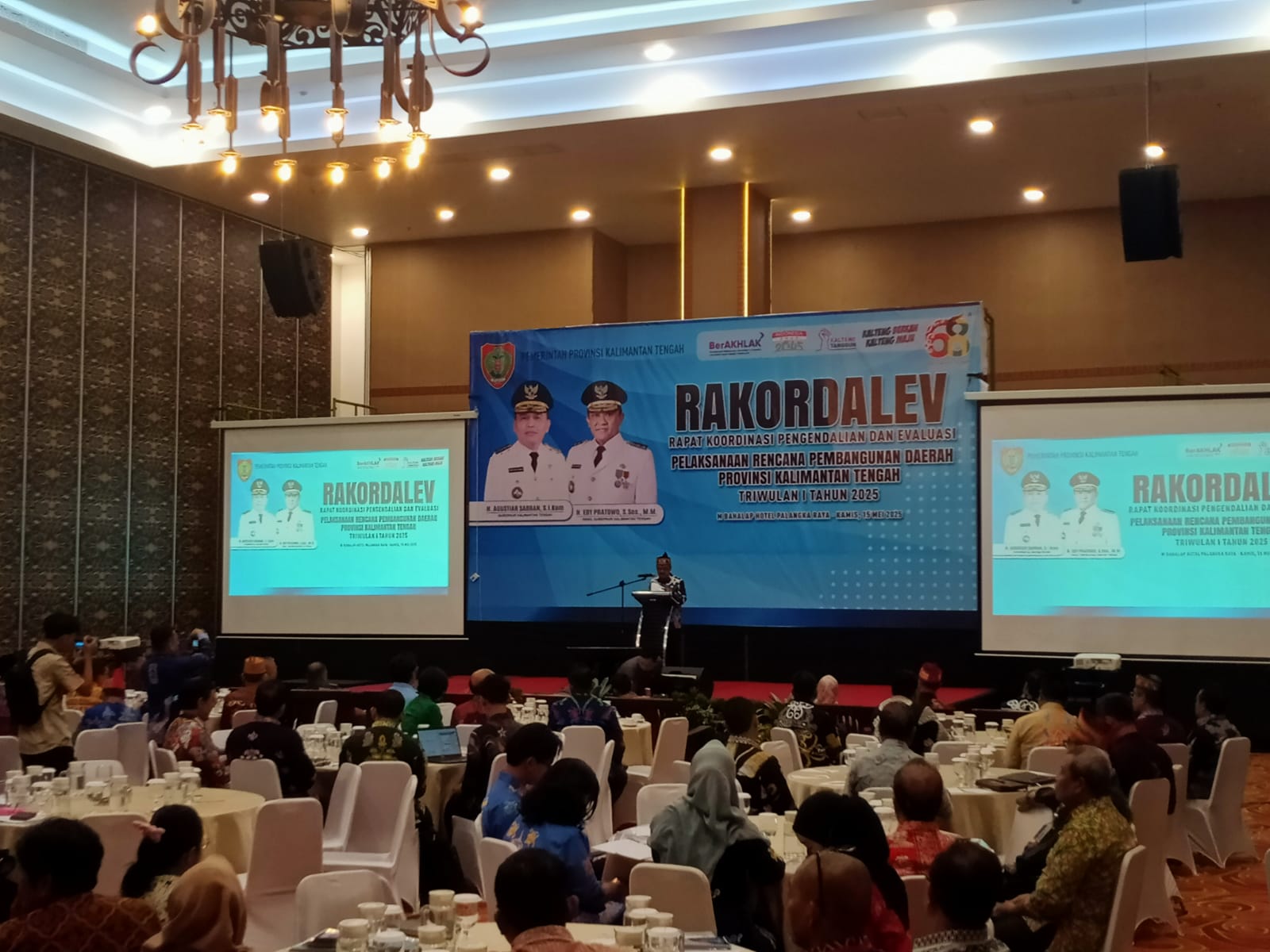 Bapperida Kalteng Gelar Rakordalev Triwulan I 2025, Evaluasi Capaian Pembangunan Daerah