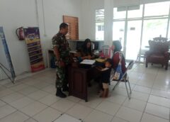 Pererat Sinergitas, Babinsa Komsos Dengan Perangkat Kelurahan